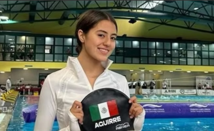La poblana Ximena Aguirre en el top ten de las nadadoras del mundo