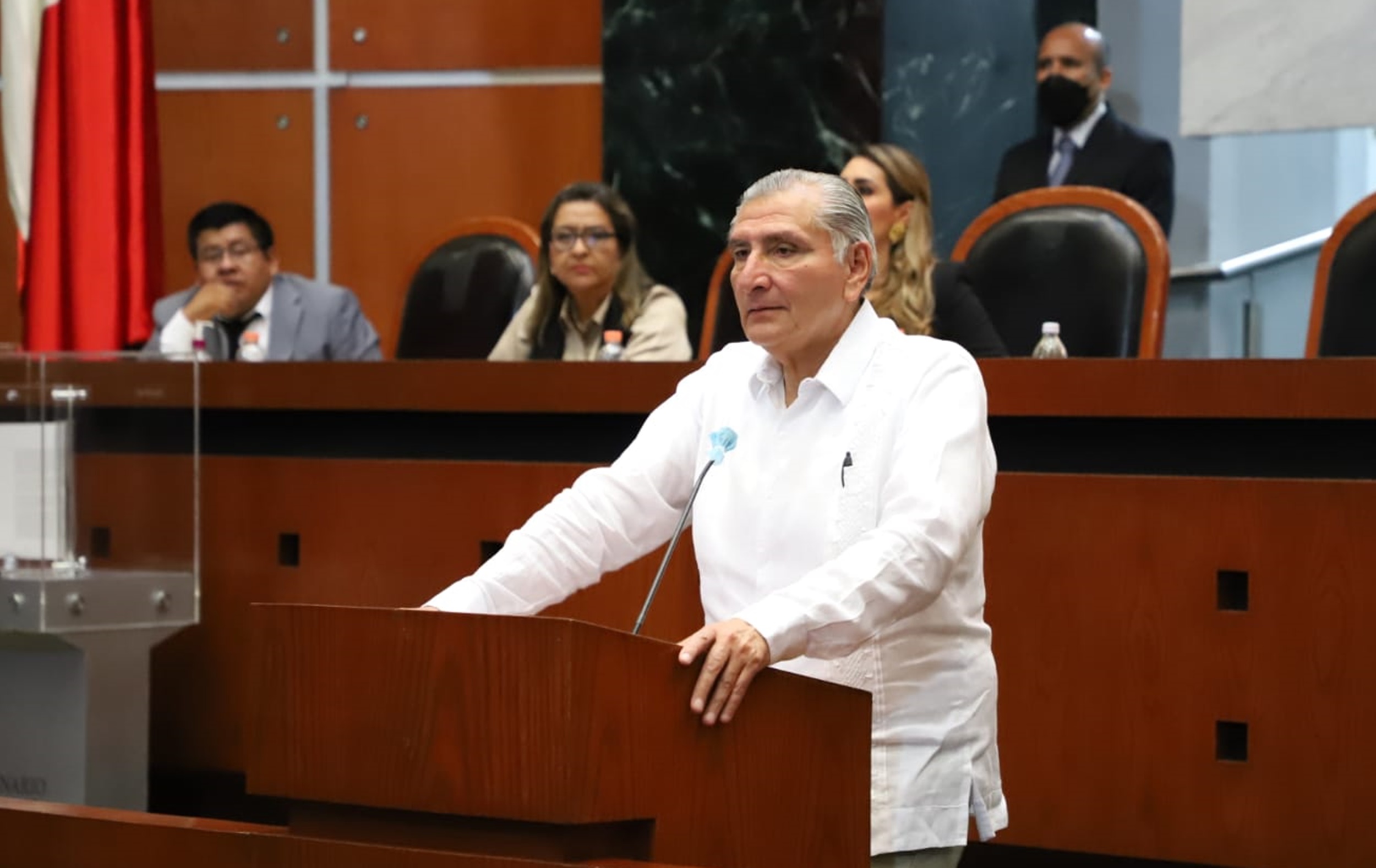 Ayotzinapa quedó atrás, asegura Adán Augusto