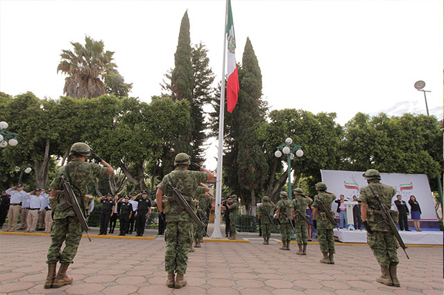 Inician festejos de independencia en San Andrés Cholula