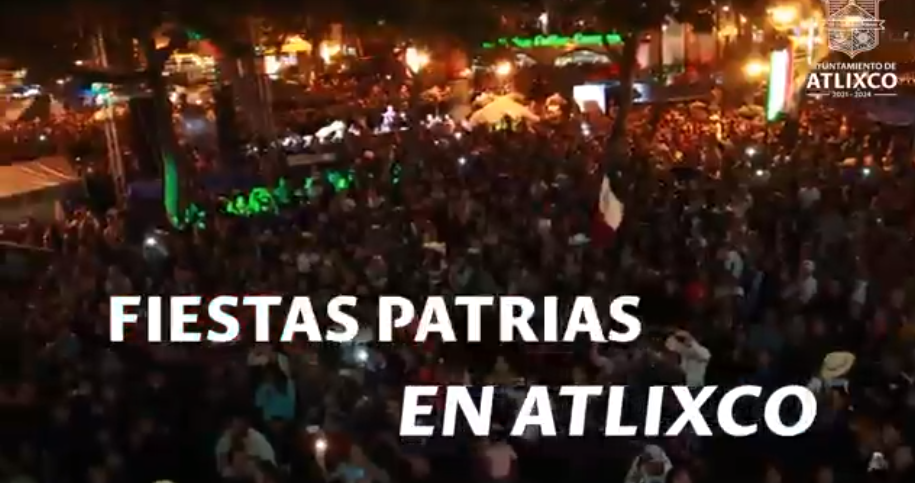 Conoce las actividades para celebrar las fiestas patrias en Atlixco