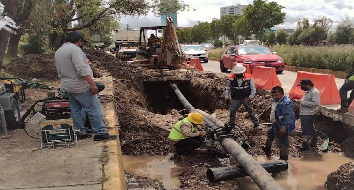 Más de 10 mil fugas reparó Agua de Puebla este año 2021