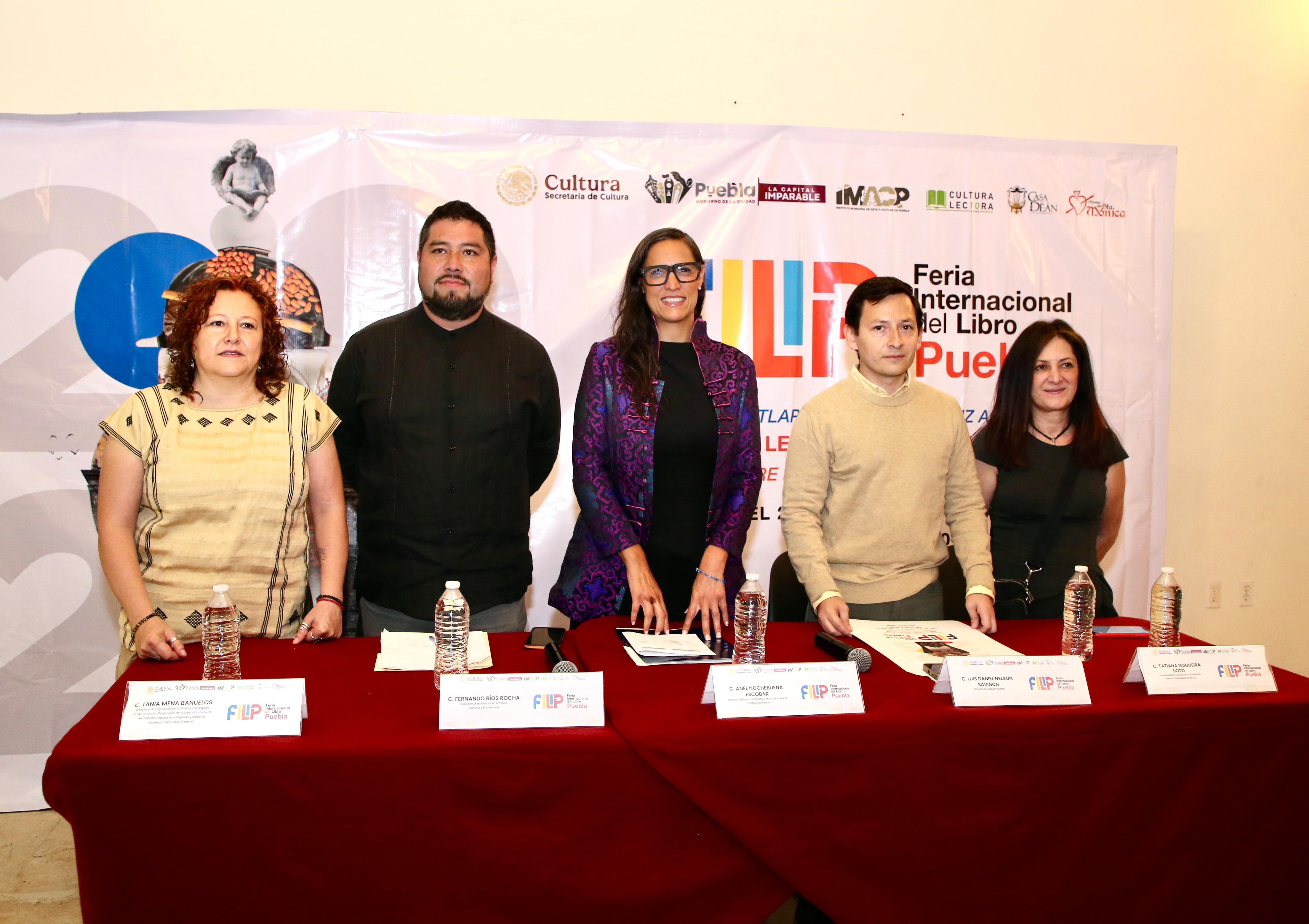 Puebla presenta en la CDMX la primer Feria Internacional del Libro 2025