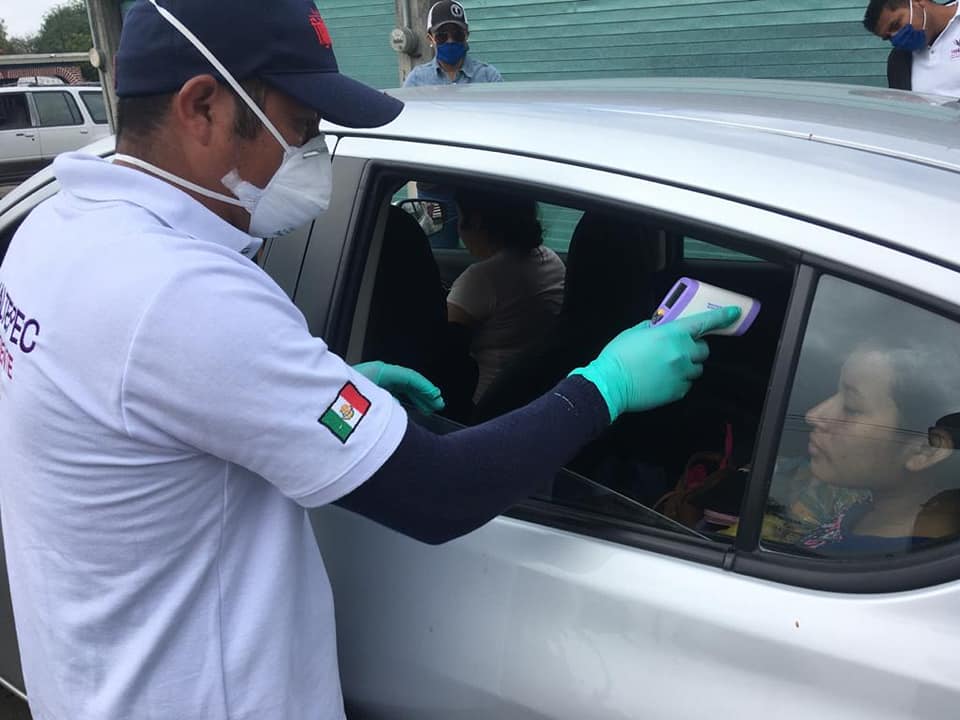 Colocan filtro sanitario en Yehualtepec 