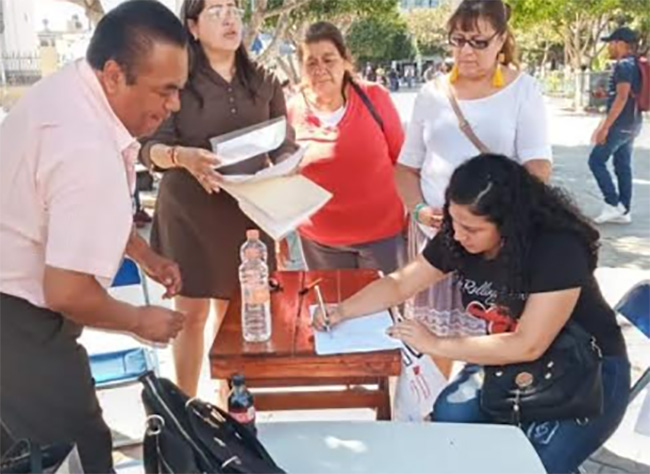 Avanza recolección de firmas para disolver Cabildo de Tehuacán