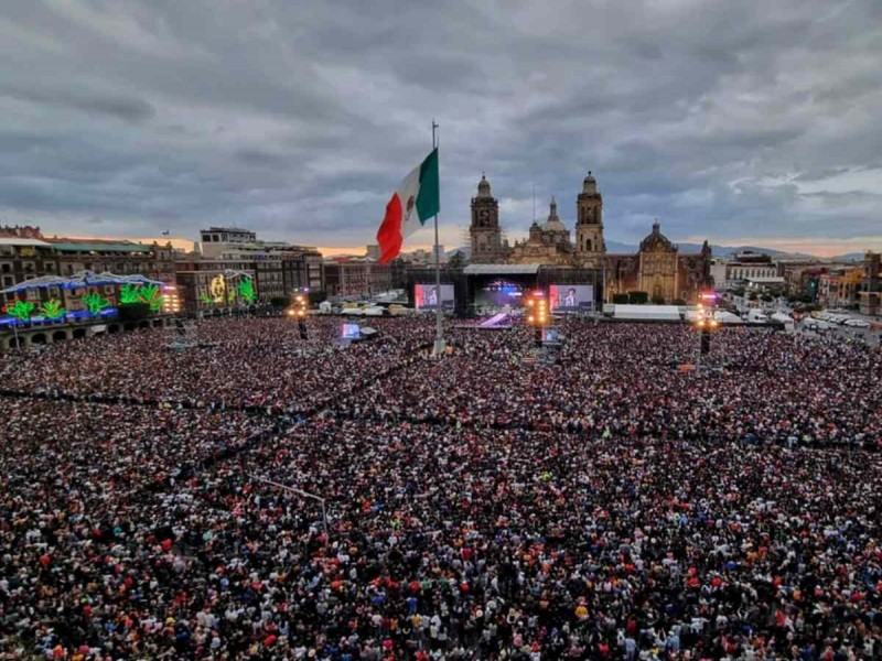 VIDEO Grupo Firme convoca a 150 mil personas en el Zócalo de la CDMX