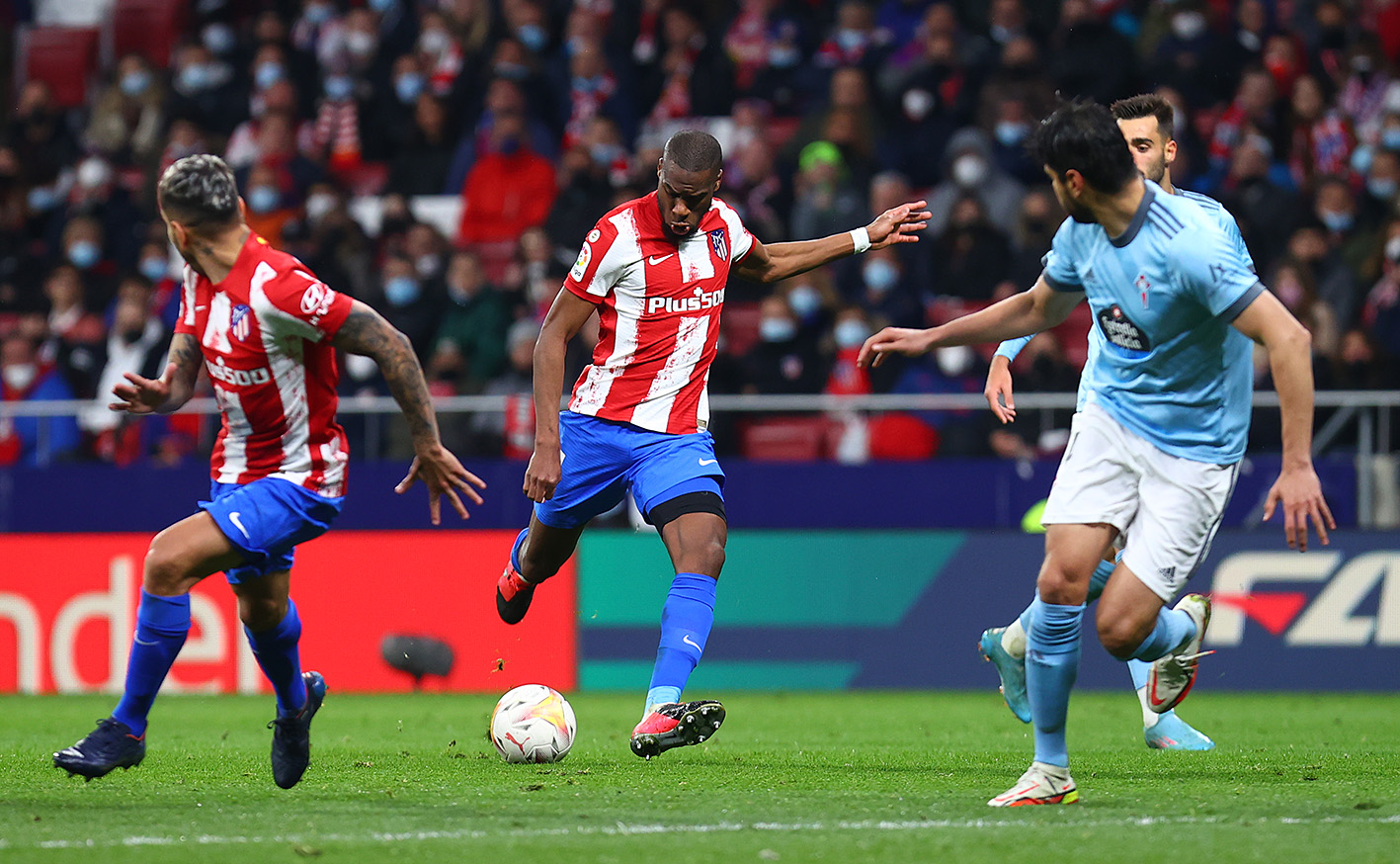 El Atlético de Herrera le gana 2-0  al Celta de Araujo