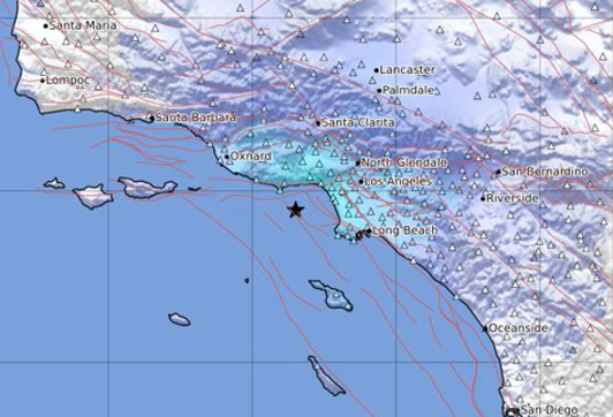 Sismo de 4.2 hace cimbrar a habitantes de Malibú, California