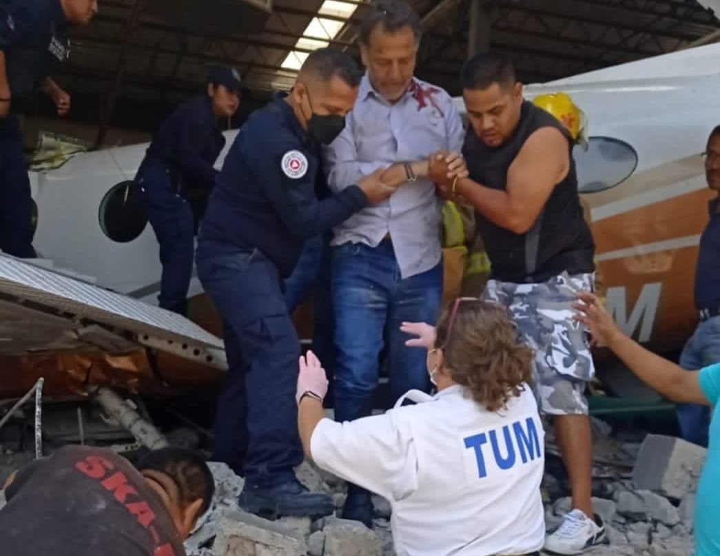 Avioneta accidentada en Morelos era del empresario poblano Salvador Echeguren