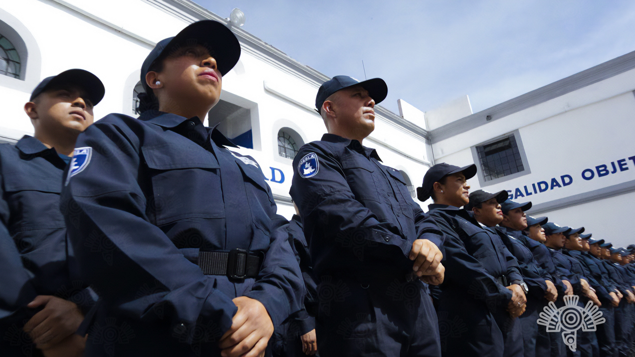 Policía Estatal de Puebla incorpora a 74 nuevos uniformados