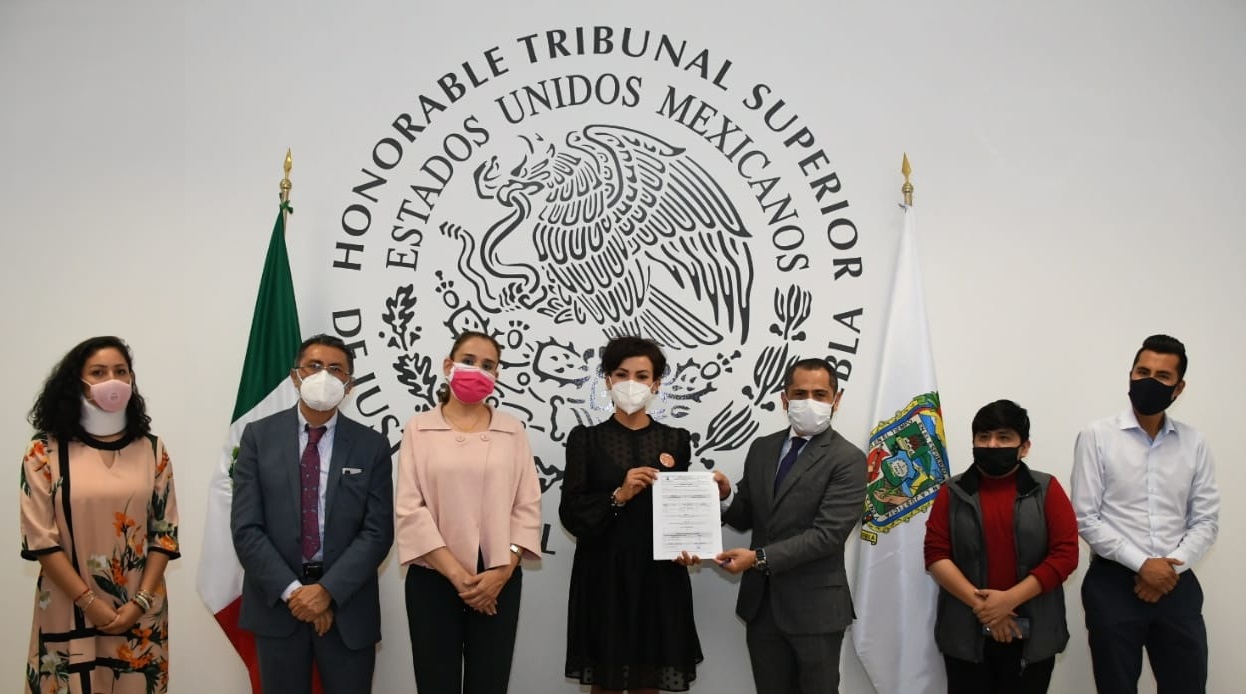 Recibe Poder Judicial de Puebla distintivo por igualdad laboral y no discriminación