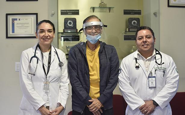  IMSS trasplanta pulmón con éxito a hombre de 63 años