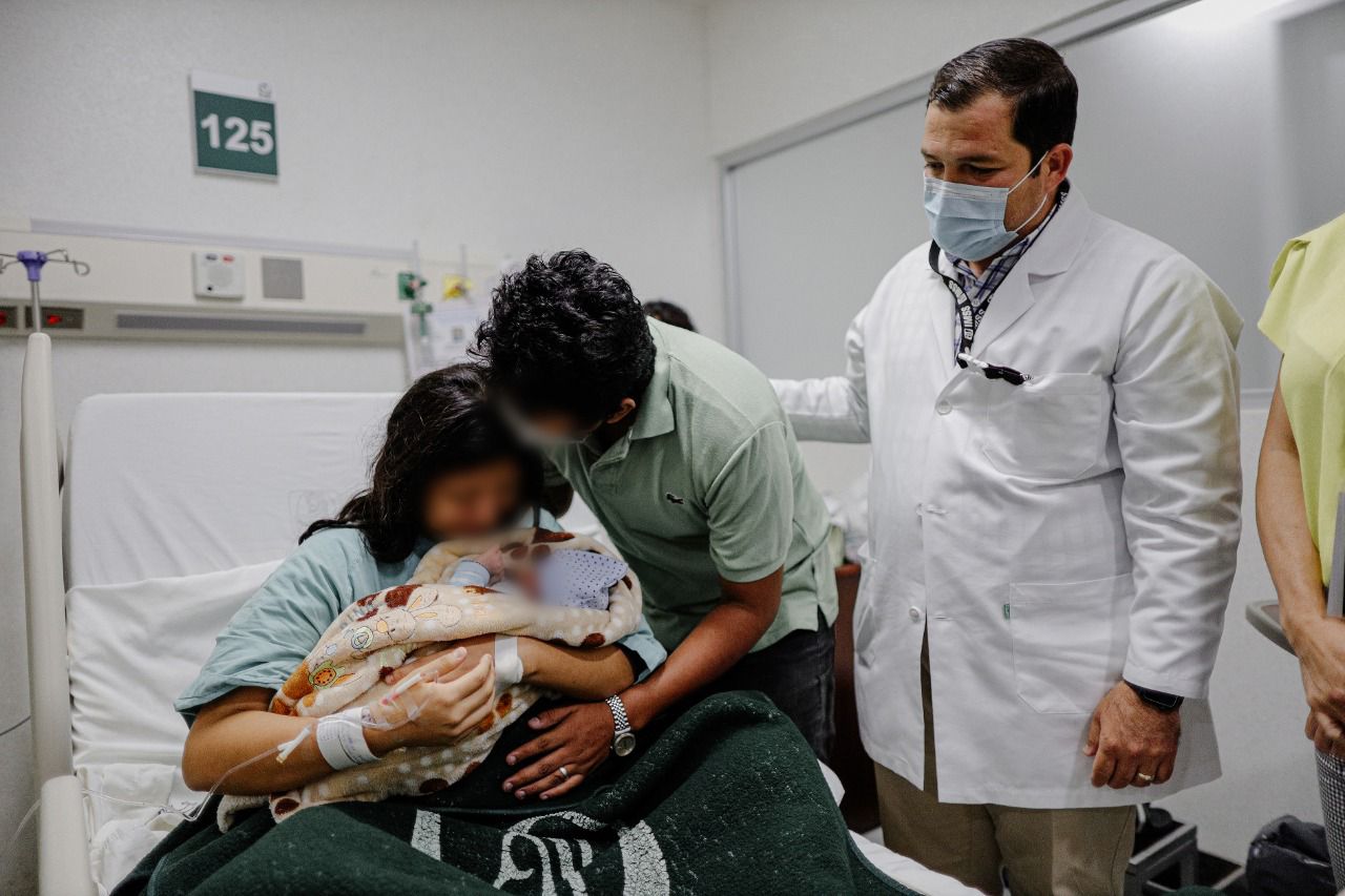 Recuperan a recién nacido robado de hospital de Chiapas