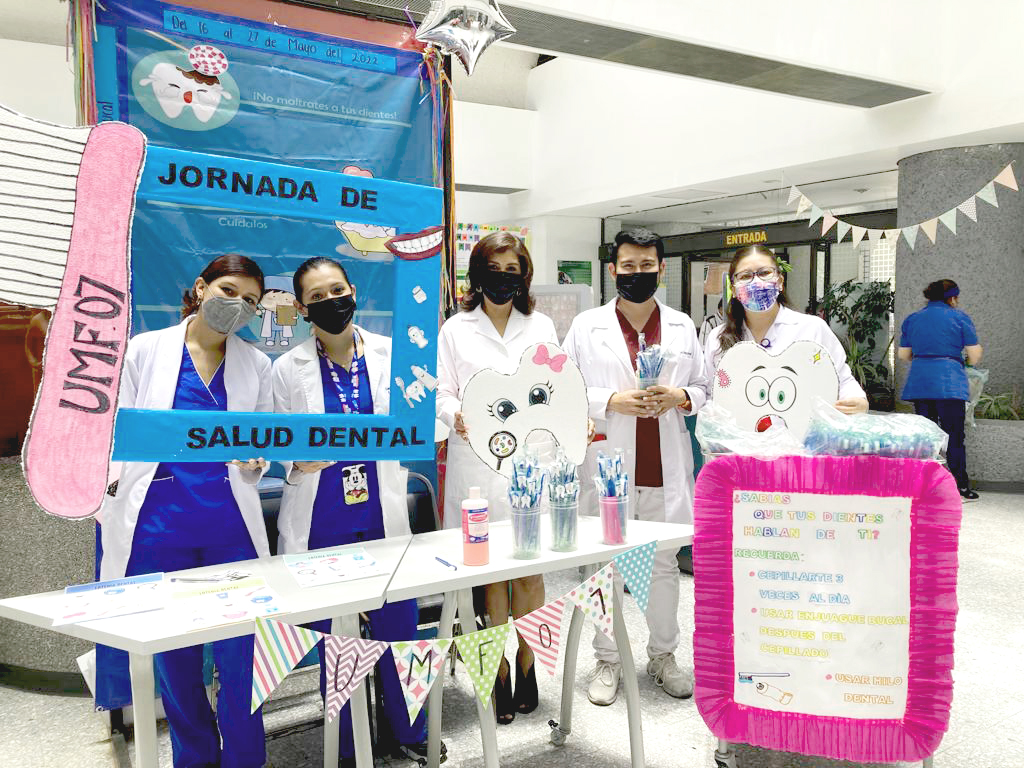 IMSS Puebla realiza Jornadas Nacionales de Salud Bucal