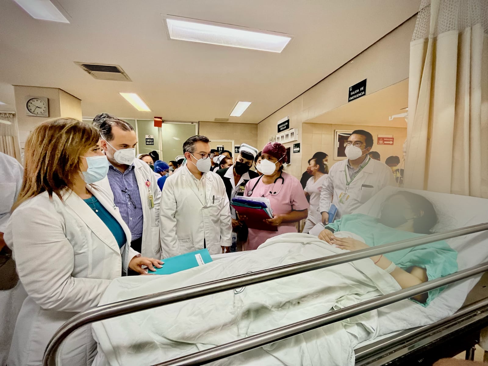Autoridades supervisan funcionamiento del IMSS La Margarita en Puebla