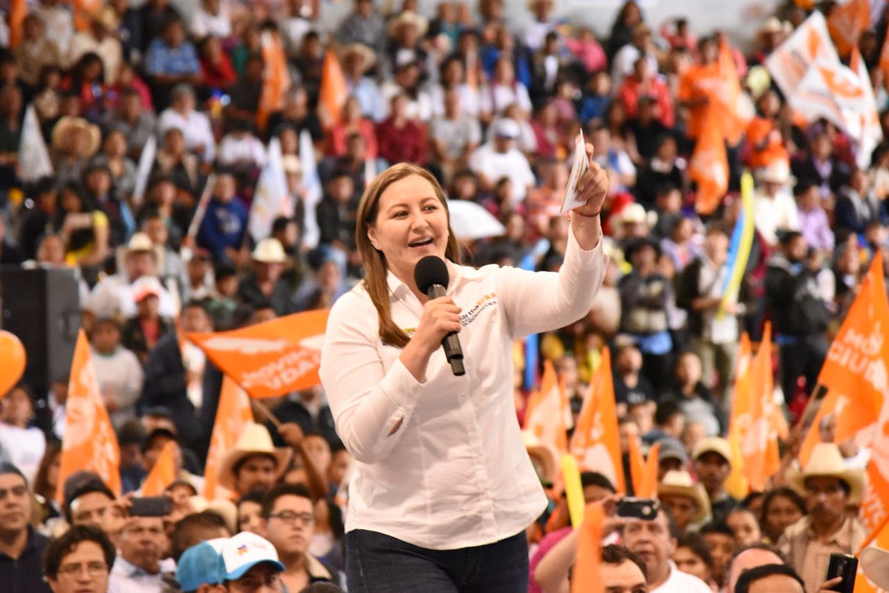 Martha Erika Alonso gobernará con propuestas del PRI y PVEM