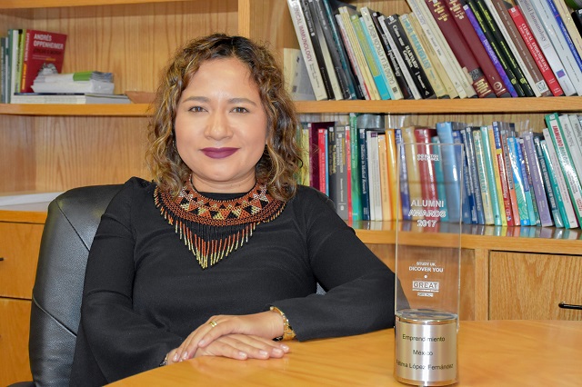Egresada UDLAP se hizo acreedora a reconocimiento del British Council