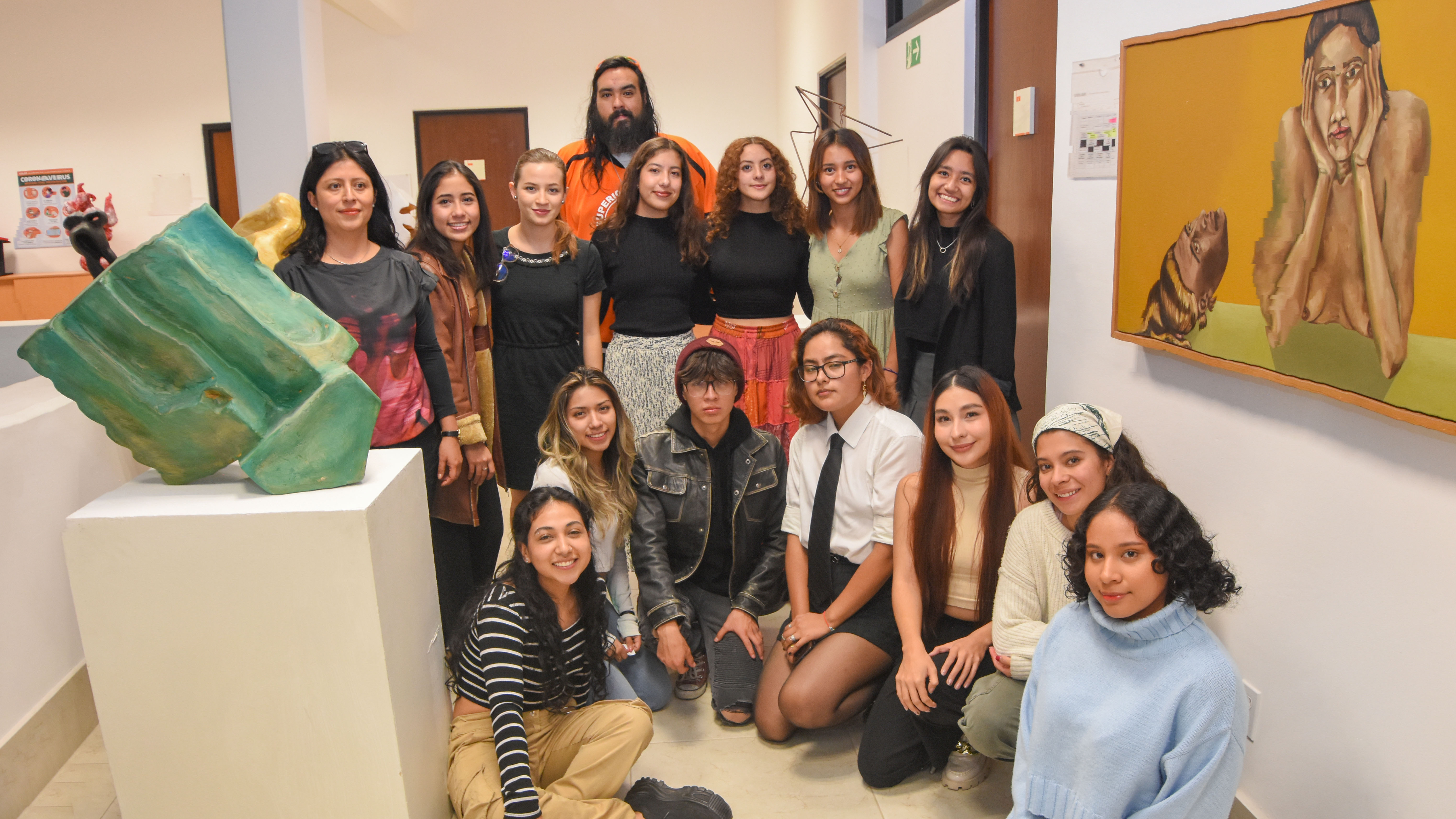 Estudiantes de Artes Plásticas de la UDLAP realizan exposición de escultura