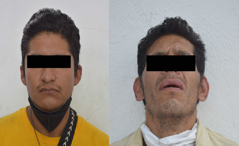 Los detienen por robo a casa habitación en la colonia Santa María