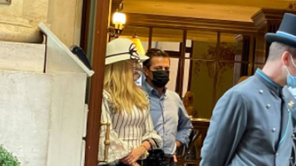 El expresidente en Roma