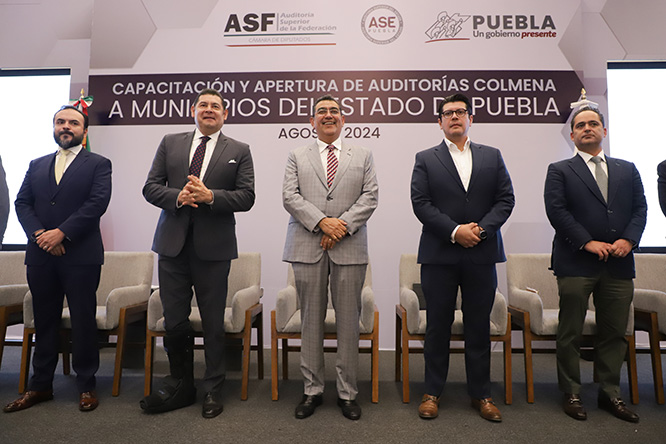 Céspedes y Armenta inauguran Capacitación y Apertura de Auditorías Colmena