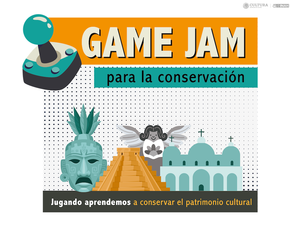 El Mini Game Work Jam 2024 reta a diseñar juegos sobre el patrimonio rupestre de México