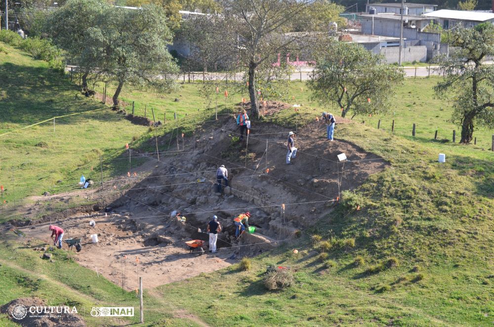 Avanza el proyecto Arqueológico Teteles de Ávila Castillo, en Puebla