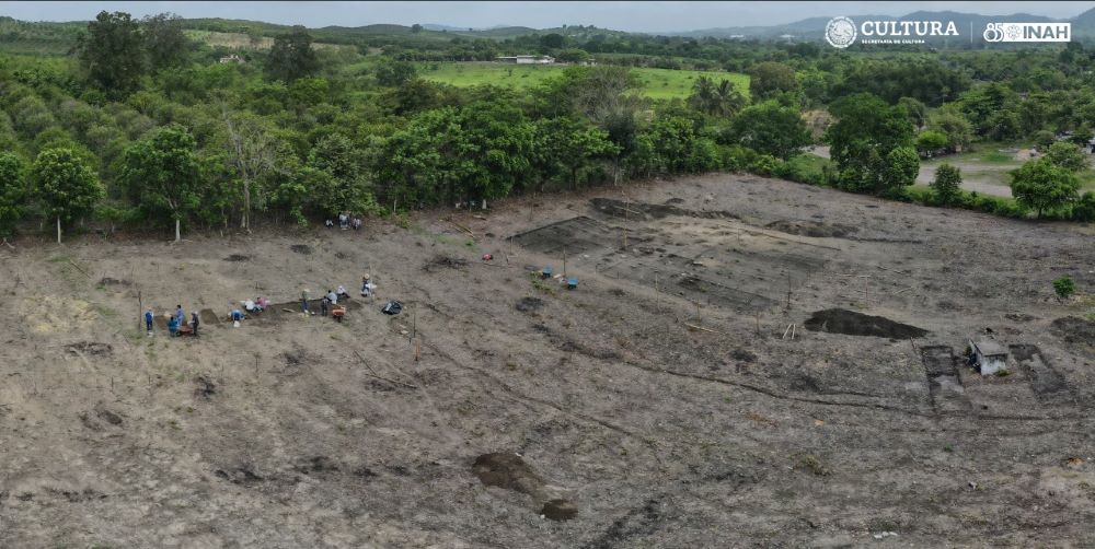 Descubren restos de una casa prehispánica, en Papantla, Veracruz