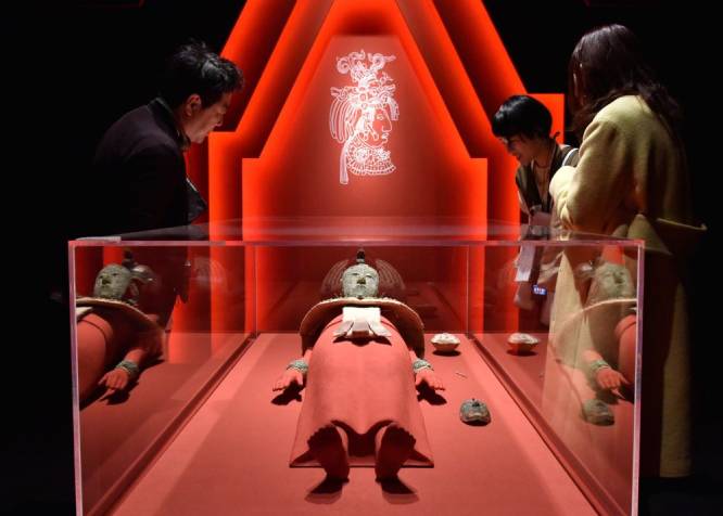 Mayas, aztecas y Teotihuacan conquistan al público en el Museo Nacional de Arte en Japón
