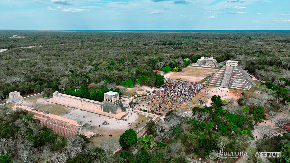 Gran afluencia a zonas arqueológicas del país con saldo blanco en equinoccio 2024