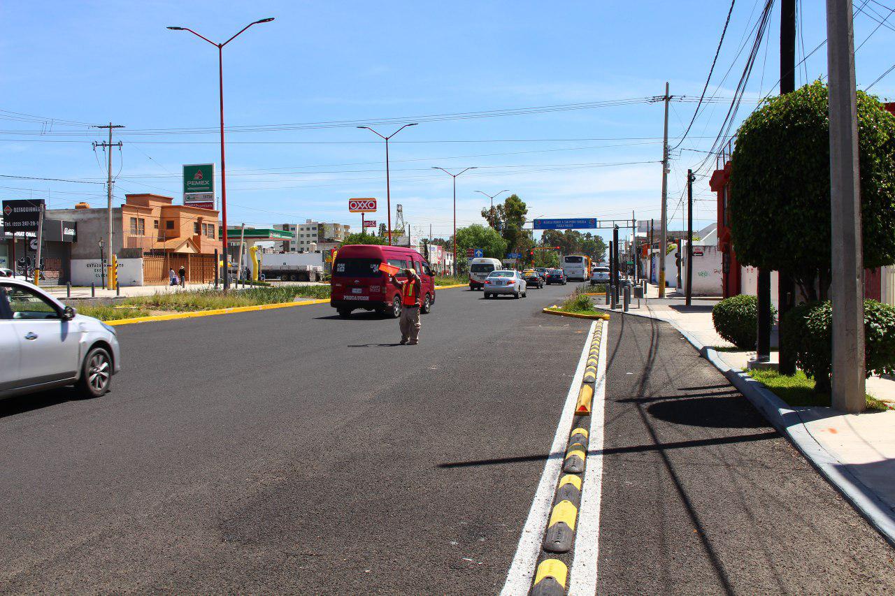 Modernización del bulevar Forjadores con avance de 90 por ciento