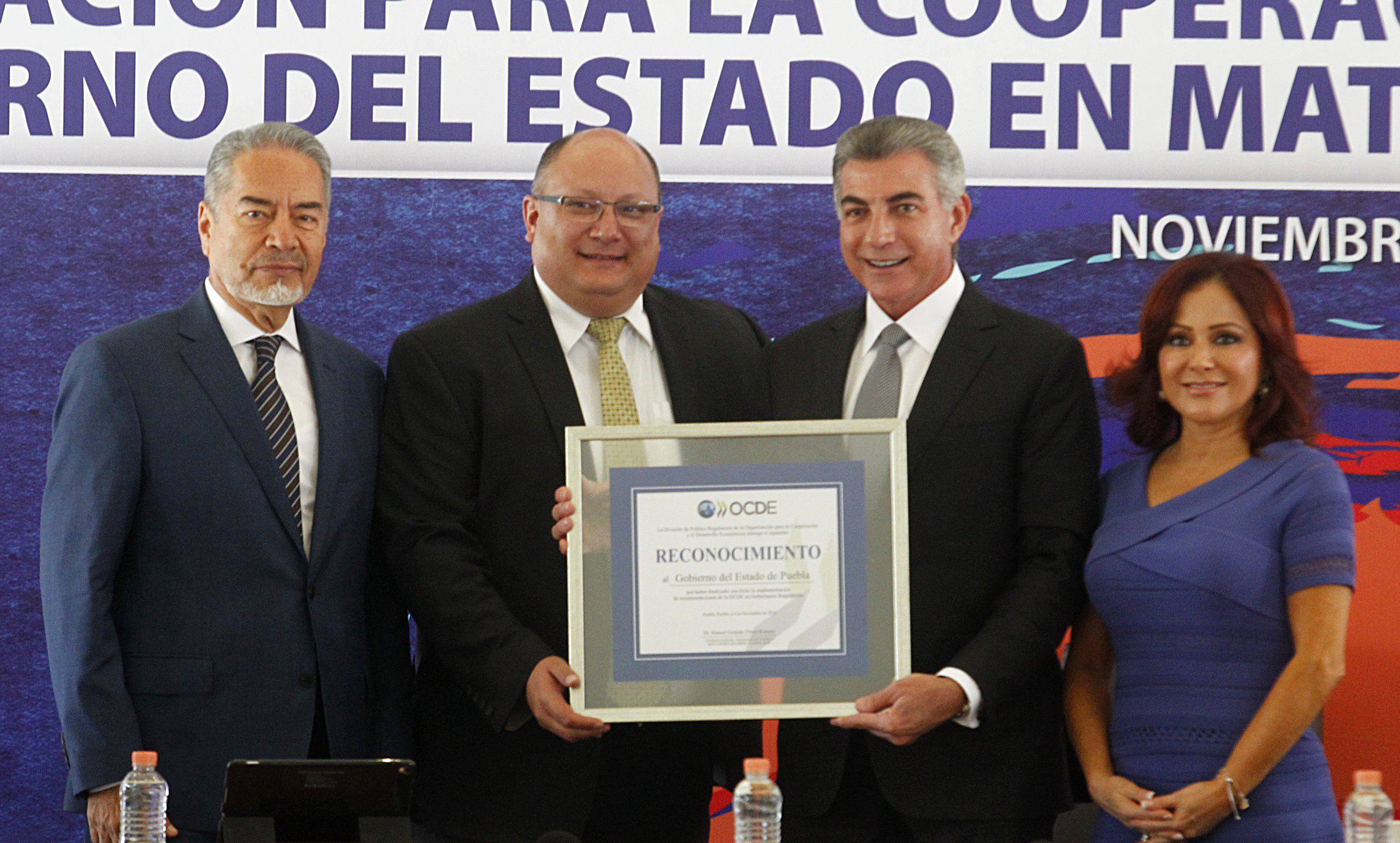 OCDE reconoce a Puebla en materia de política regulatoria