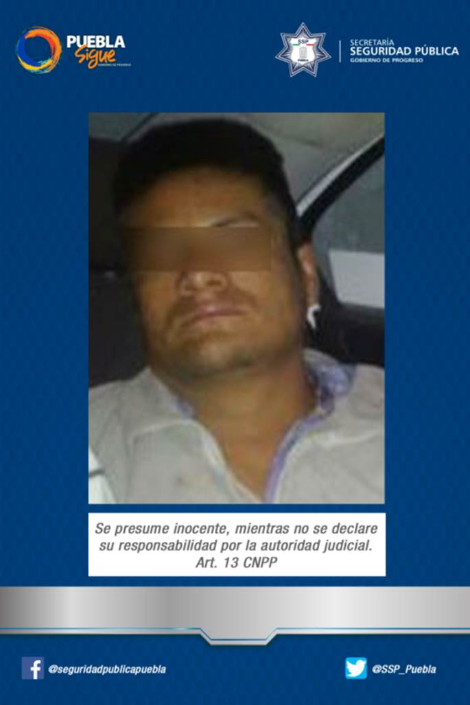 SSP asegura a 2 hombres por robo de combustible en Puebla