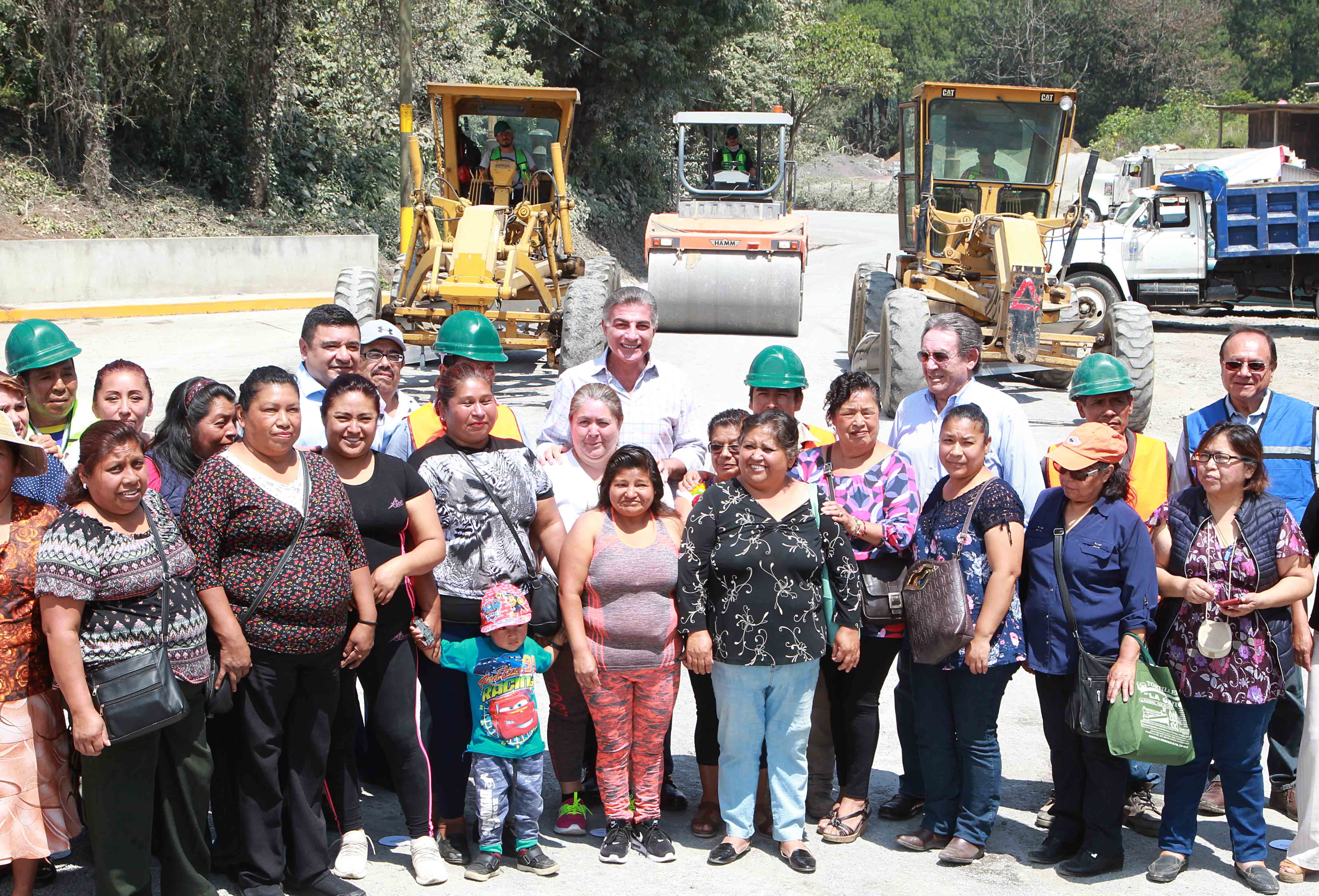Supervisan obras en la carretera Texcapa-Tlapacoya