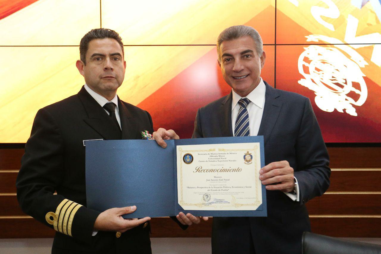 Con la Marina hay colaboración permanente: Gali