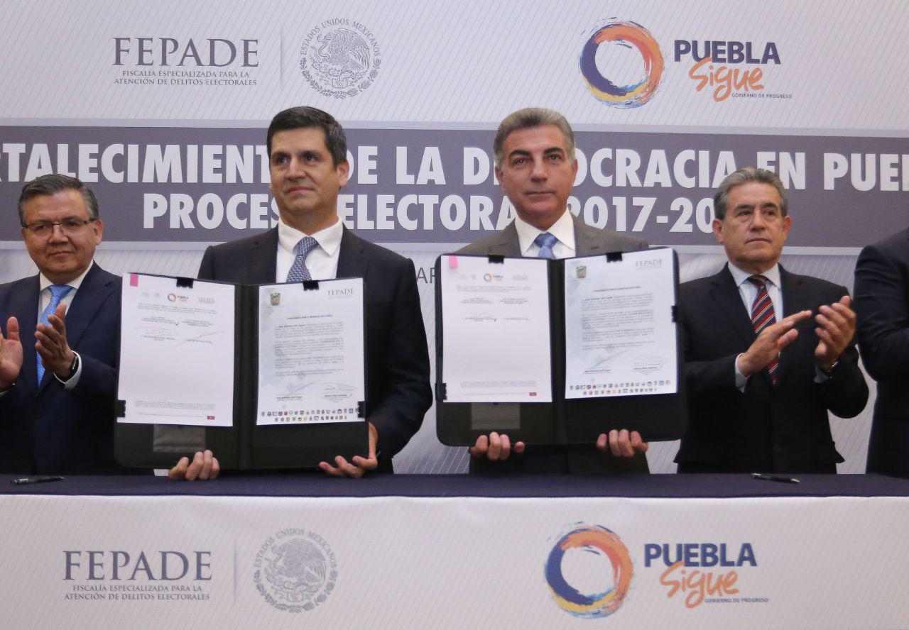 Anuncia Gali nueva Fiscalía para delitos electorales en Puebla