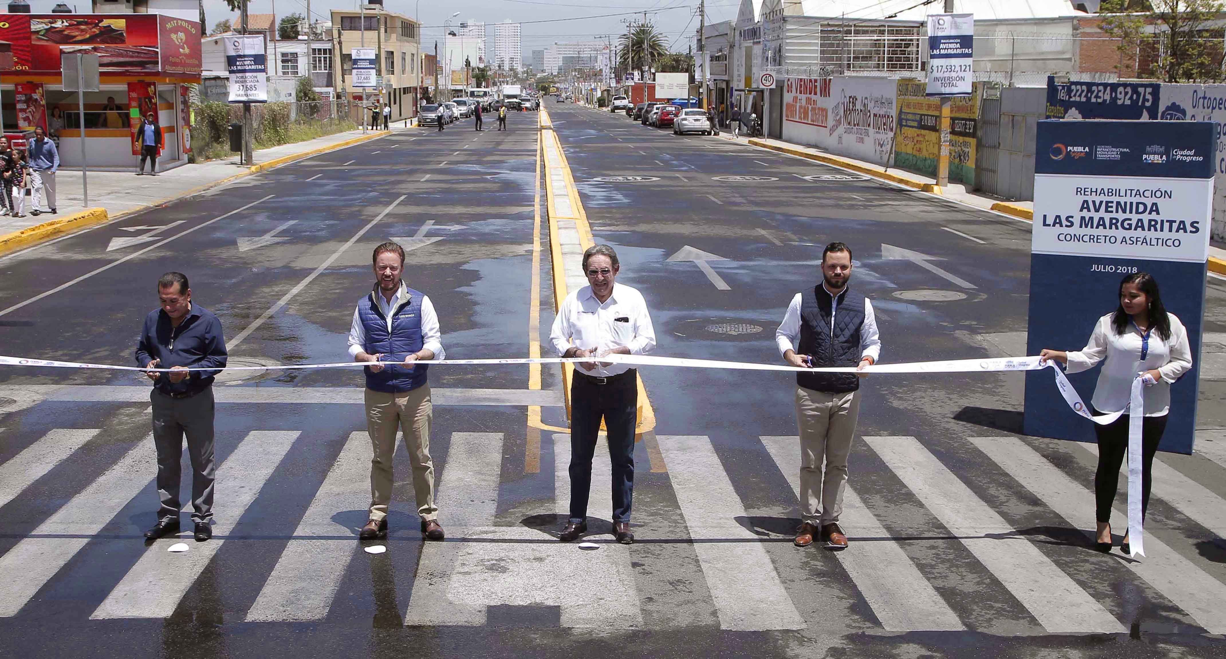 Gobierno del estado termina obras en avenidas de Puebla
