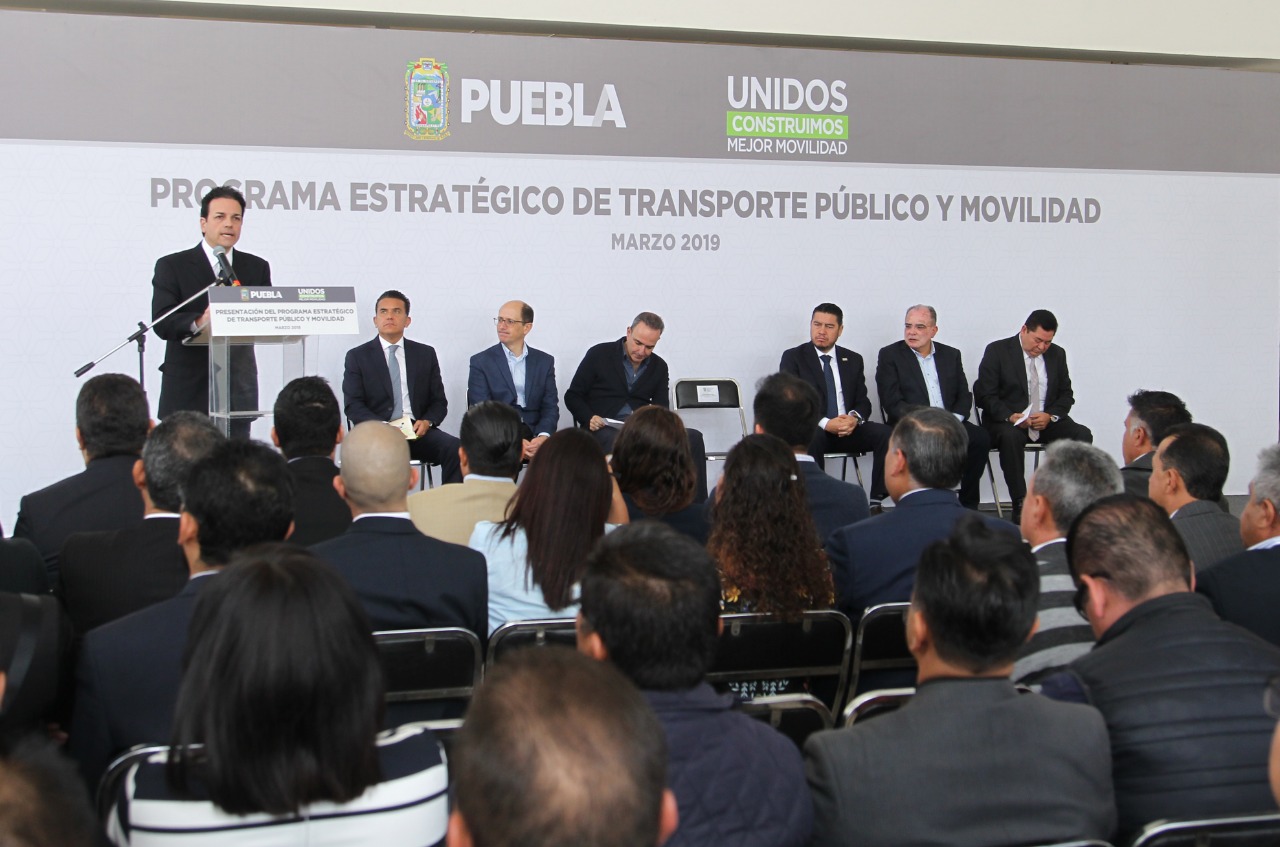 Arrancan acciones de mejora al transporte público en Puebla