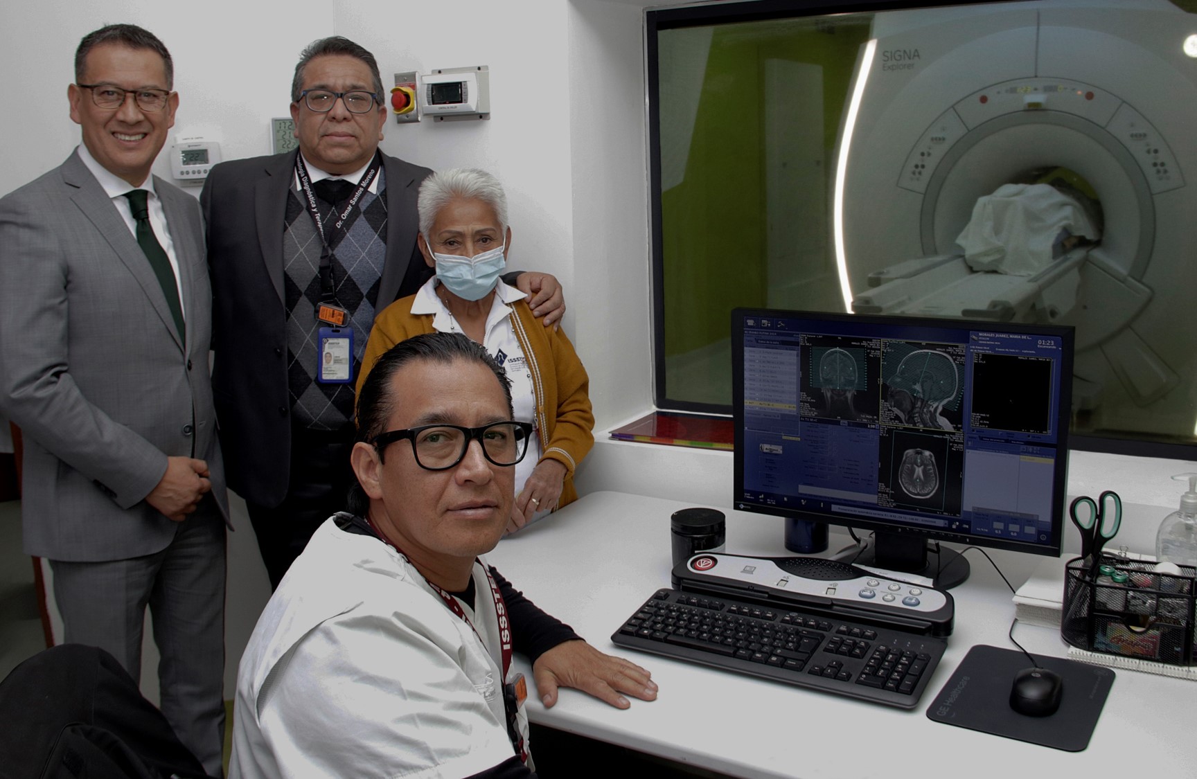 Invierte ISSSTEP 34 mdp en equipo de resonancia magnética
