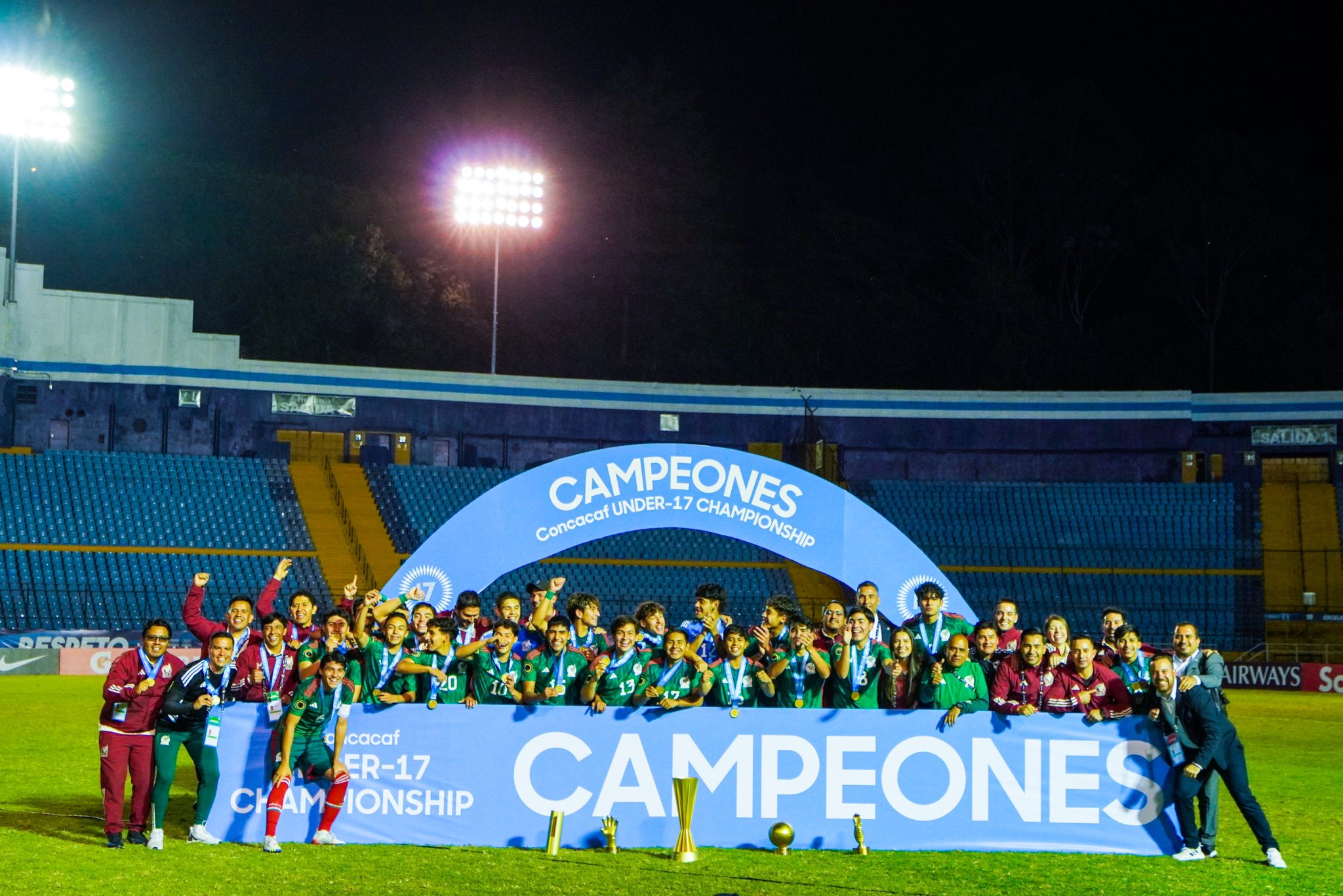 VIDEO México Sub-17 campeón de Concacaf