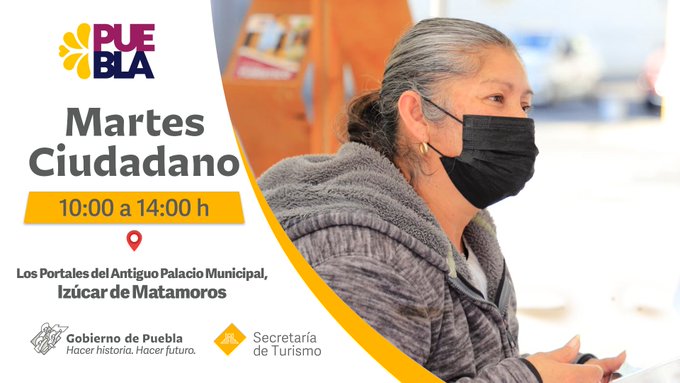 Entérate de cuáles son las ciudades y horarios del Martes ciudadano en Puebla