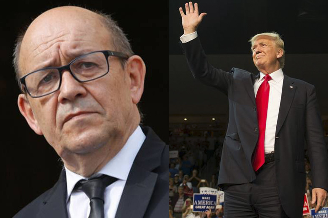 Le pide Francia a Trump que no se meta en tema de protestas