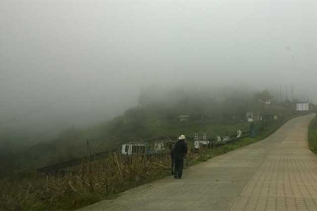 Registran en Huauchinango hasta 6 grados de temperatura