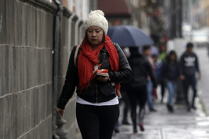 Frío y tormentas fuertes pronostica SMN para Puebla