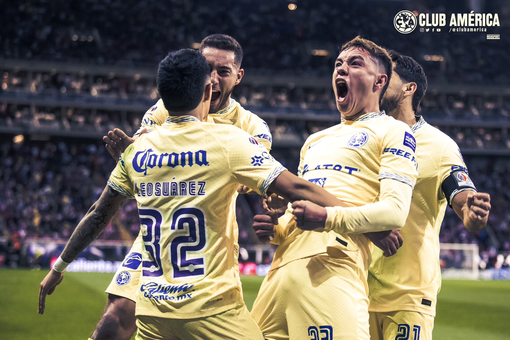 América gana 4-2 a Chivas y se lleva el clásico