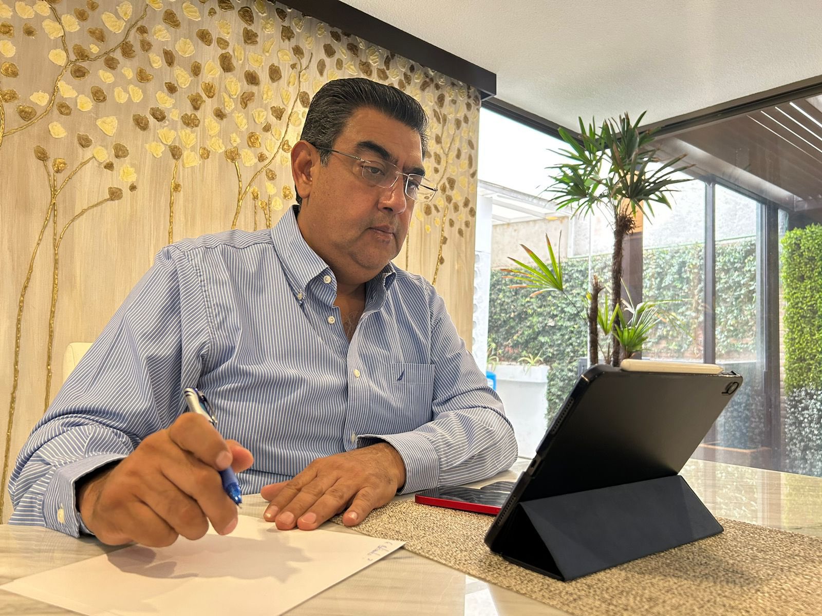 Preside Sergio Céspedes Mesa de Seguridad