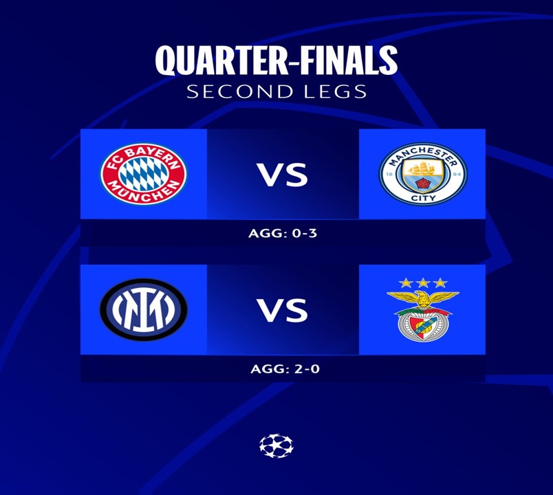 Este miércoles conoceremos los otros dos semifinalistas de la Champions League