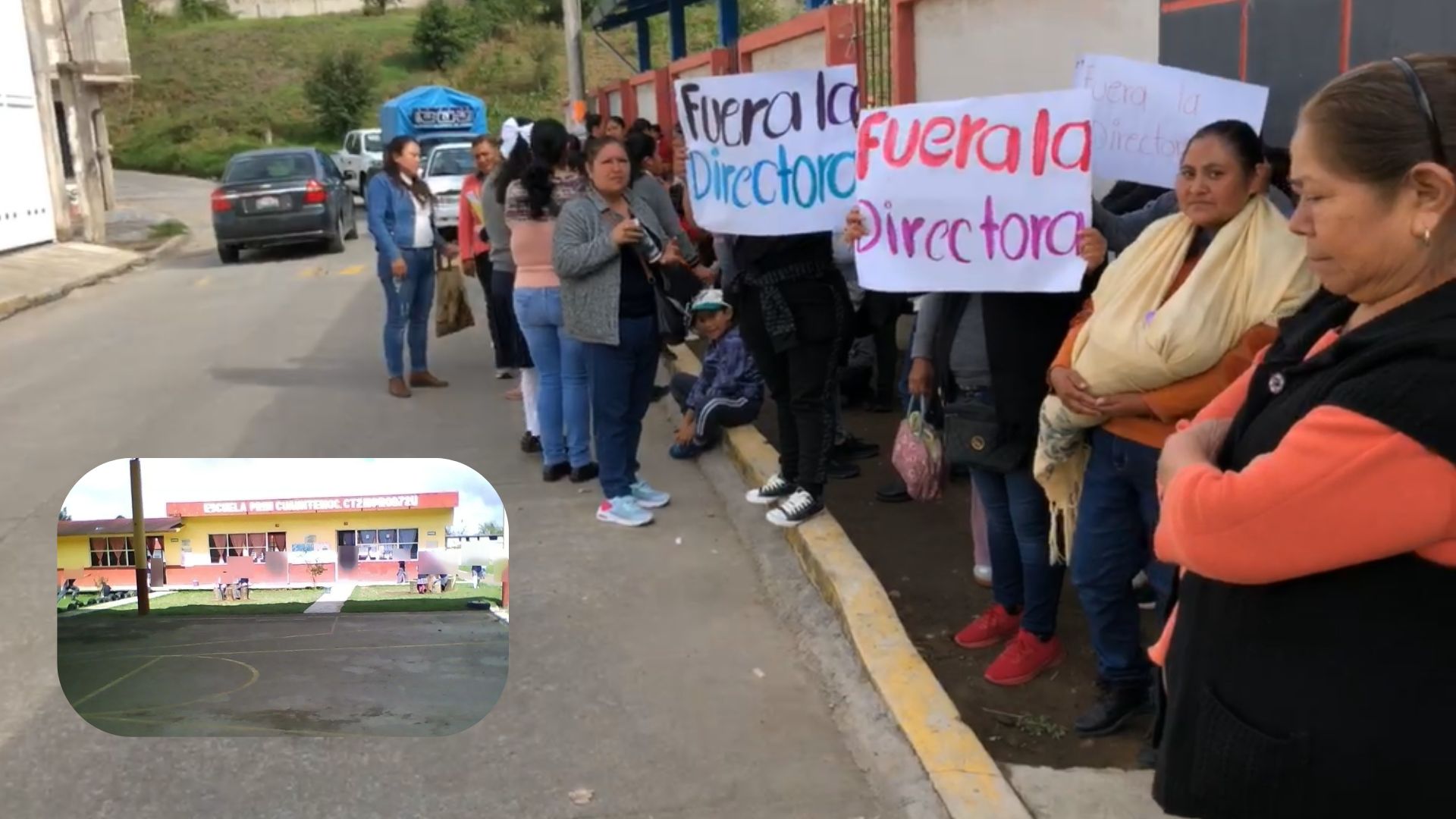 En Xiutetelco, exigen destitución de la directora de la Primaria Cuauhtémoc
