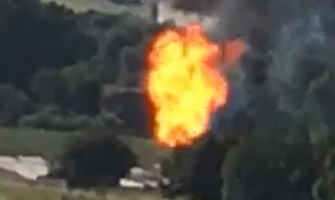 Arde toma clandestina de gas LP en Almecatla; 6 elementos de Pemex lesionados