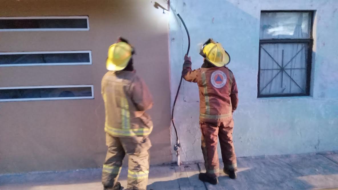 Robo de tubería provocó fuga de gas en Amalucan