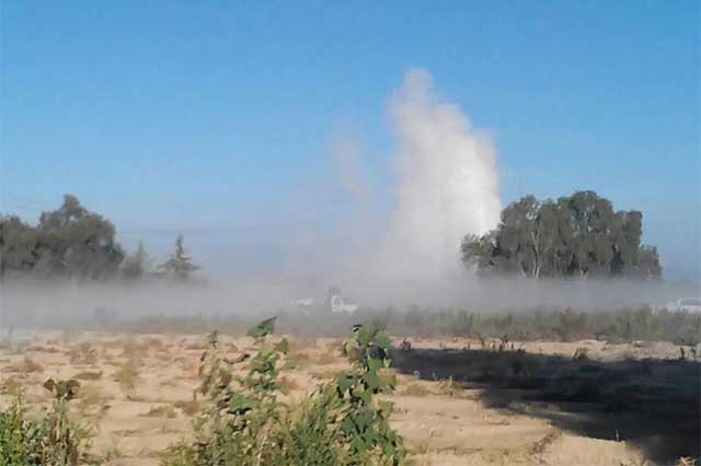 Evacúan a 10 familias en Acatzingo por fuga de combustible